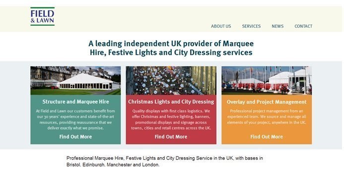 Field & Lawn Marquee Hire