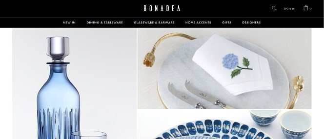 Bonadea Luxury Homeware and Tableware