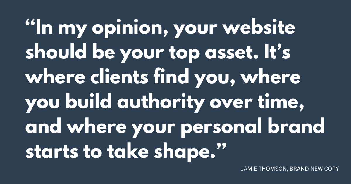 Website Quote Brand New Copy